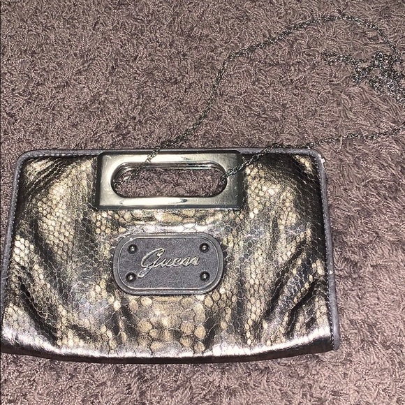 Guess Bags Guess Clutch With Chain Strap Poshmark